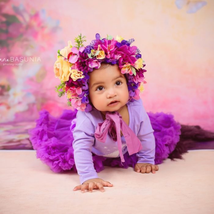 Baby milestone photography session Sydney