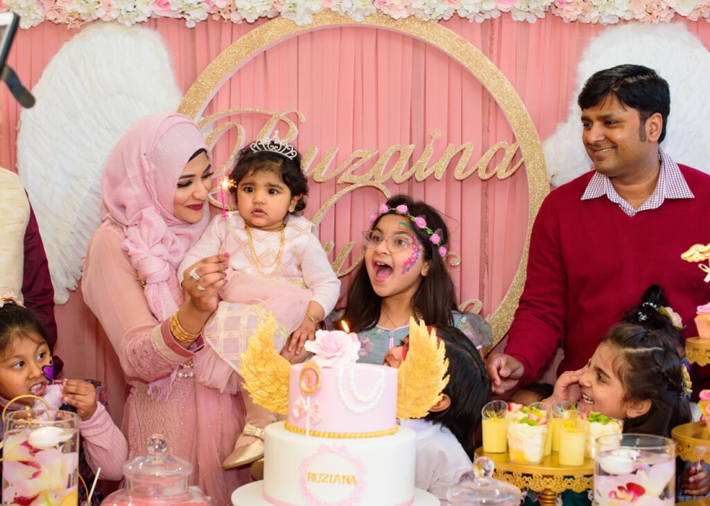 Baby first birthday event